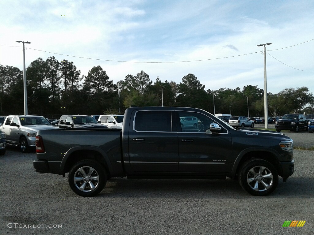 2019 1500 Limited Crew Cab - Granite Crystal Metallic / Black photo #6