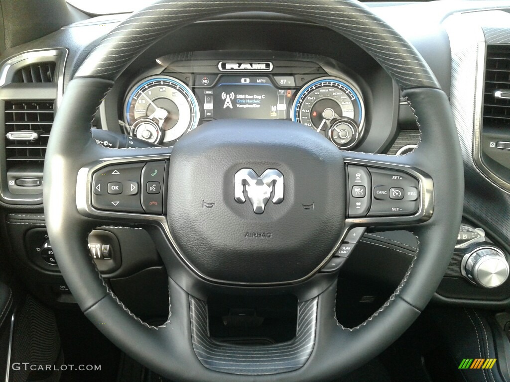 2019 Ram 1500 Limited Crew Cab Steering Wheel Photos