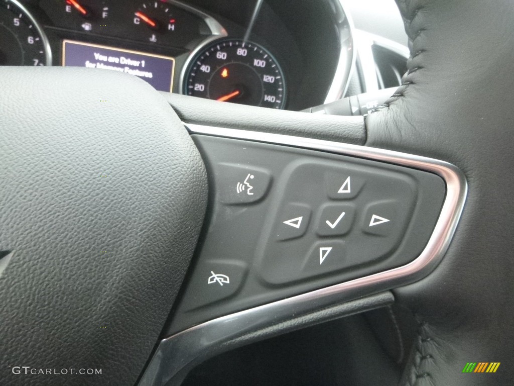 2019 Chevrolet Equinox Premier AWD Jet Black Steering Wheel Photo #130892053