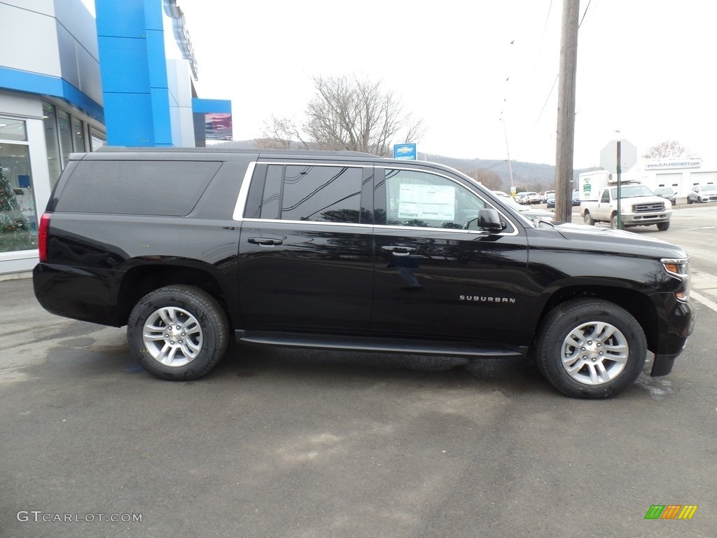 Black 2019 Chevrolet Suburban LS 4WD Exterior Photo #130892263