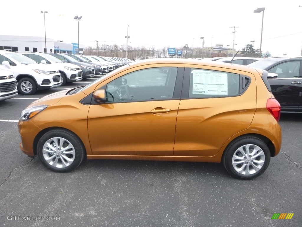 Orange Burst Metallic 2019 Chevrolet Spark LT Exterior Photo #130893295