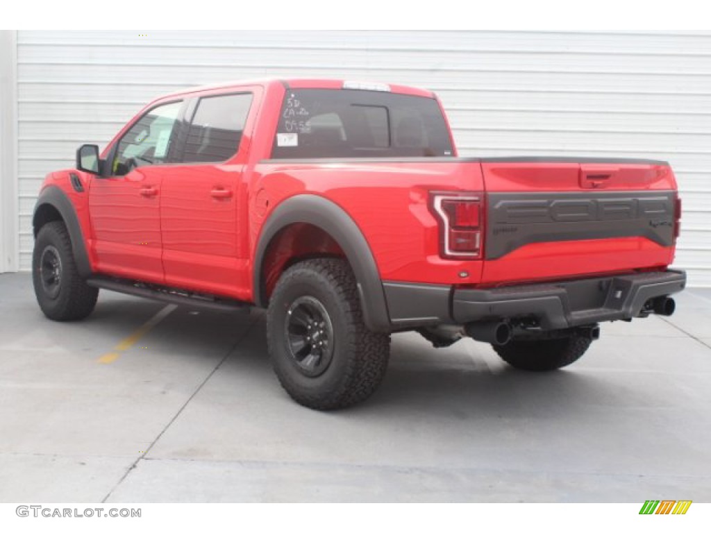 2018 F150 SVT Raptor SuperCrew 4x4 - Race Red / Raptor Black photo #6