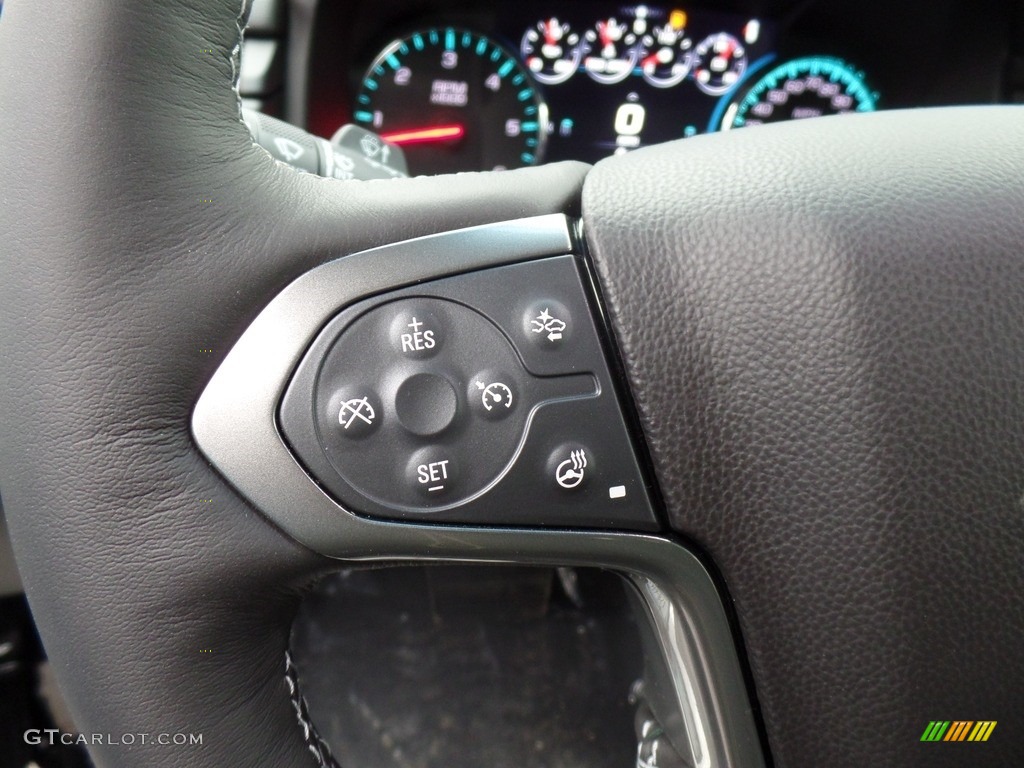 2019 Chevrolet Suburban Premier 4WD Jet Black Steering Wheel Photo #130894306