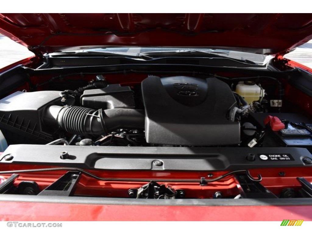 2019 Tacoma TRD Off-Road Double Cab 4x4 - Barcelona Red Metallic / TRD Graphite photo #31