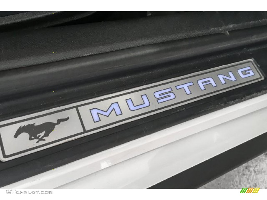 2017 Mustang EcoBoost Premium Convertible - Oxford White / Ebony photo #7