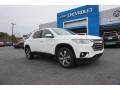 Summit White 2019 Chevrolet Traverse LT