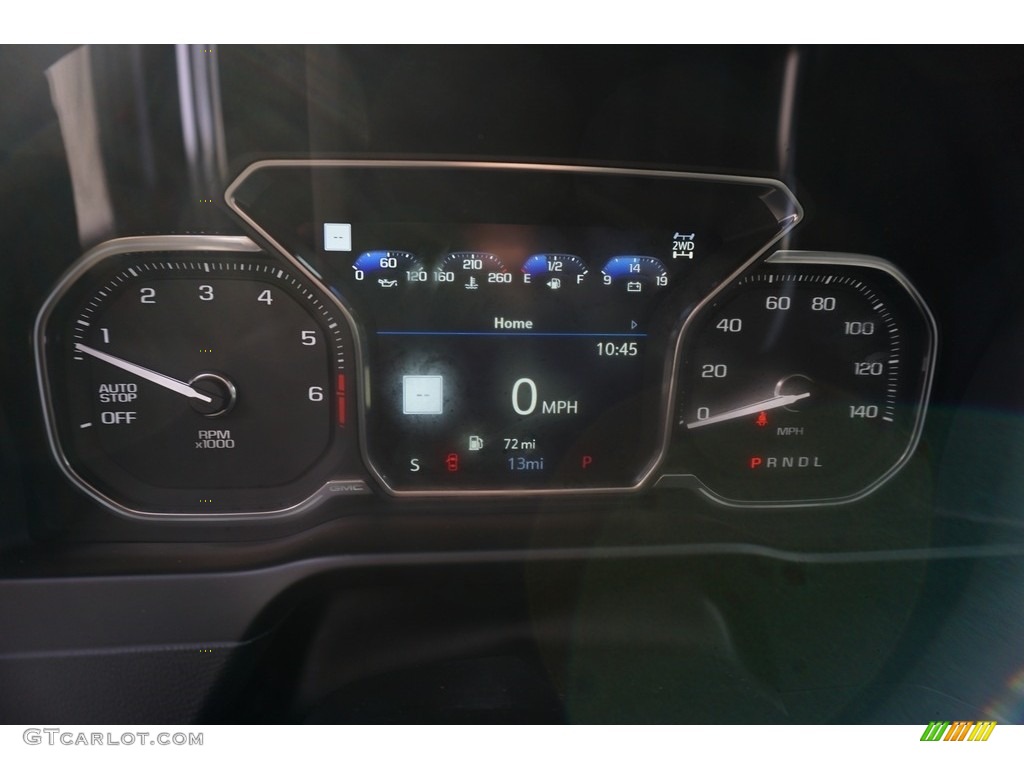 2019 Sierra 1500 Denali Crew Cab 4WD - Smokey Quartz Metallic / Jet Black photo #8