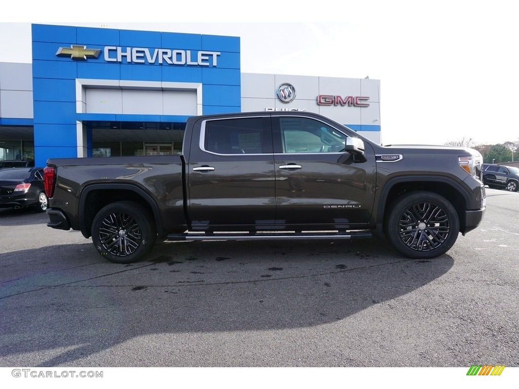 2019 Sierra 1500 Denali Crew Cab 4WD - Smokey Quartz Metallic / Jet Black photo #12