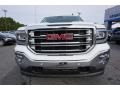 2018 Summit White GMC Sierra 1500 SLT Crew Cab 4WD  photo #2