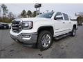 2018 Summit White GMC Sierra 1500 SLT Crew Cab 4WD  photo #3