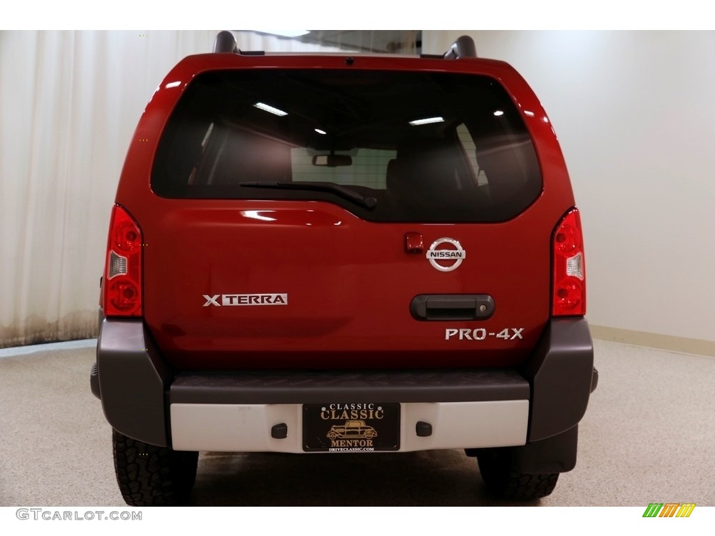 2015 Xterra PRO-4X 4x4 - Cayenne Red / PRO-4X Gray/Steel photo #17
