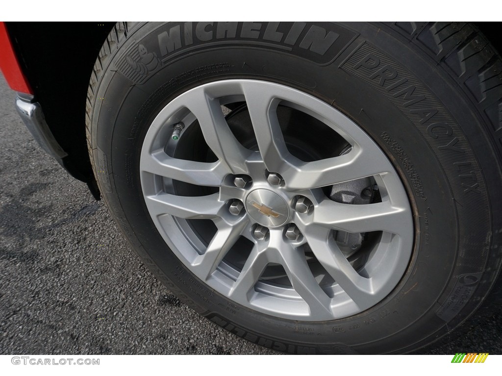 2019 Silverado 1500 LT Crew Cab - Red Hot / Jet Black photo #9