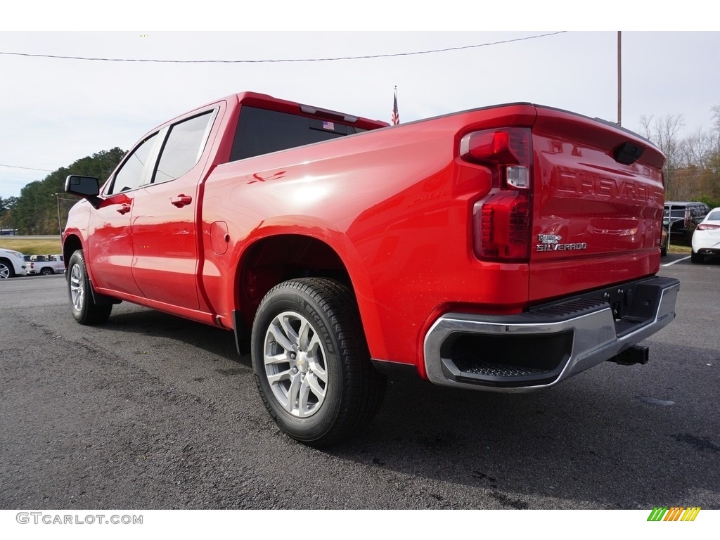 2019 Silverado 1500 LT Crew Cab - Red Hot / Jet Black photo #14