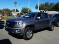 2018 Satin Steel Metallic Chevrolet Colorado Z71 Crew Cab  photo #1