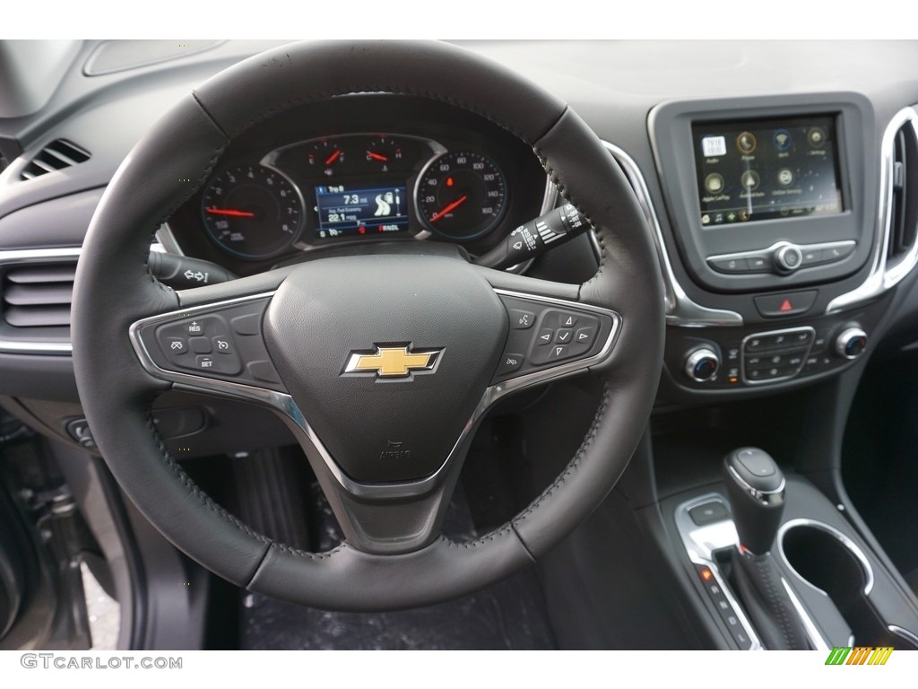 2019 Chevrolet Equinox LT Medium Ash Gray Steering Wheel Photo #130902649