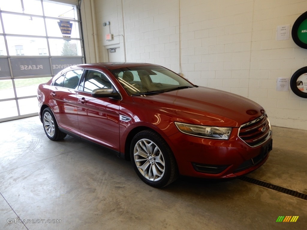 2018 Taurus Limited - Ruby Red / Dune photo #1