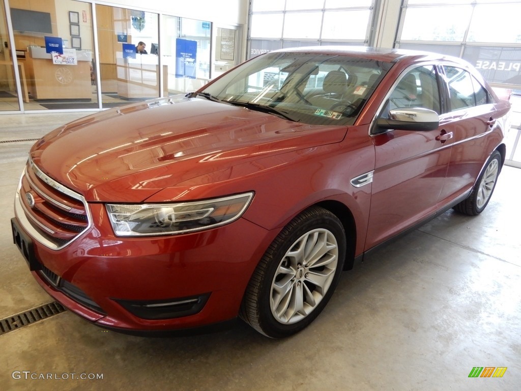 2018 Taurus Limited - Ruby Red / Dune photo #6