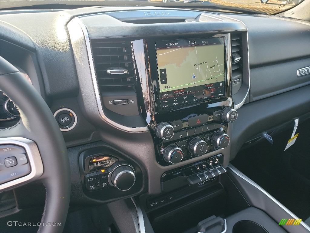 2019 1500 Big Horn Crew Cab 4x4 - Diamond Black Crystal Pearl / Black photo #10