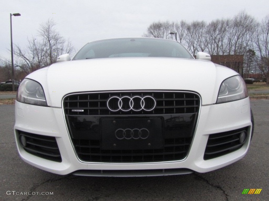 2008 TT 3.2 quattro Coupe - Ibis White / Black photo #5