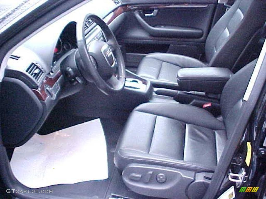 2006 A4 3.2 quattro Sedan - Brilliant Black / Ebony photo #8
