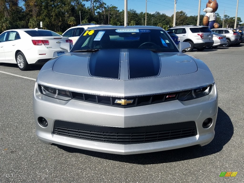 2014 Camaro LT Coupe - Silver Ice Metallic / Black photo #8