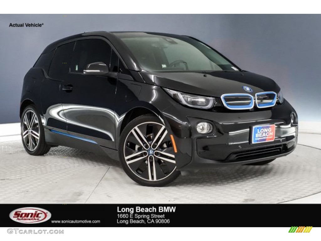 2016 i3 with Range Extender - Fluid Black / Tera Dalbergia Brown Full Natural Leather photo #1