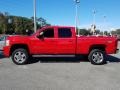 2012 Victory Red Chevrolet Silverado 2500HD LT Crew Cab 4x4  photo #2