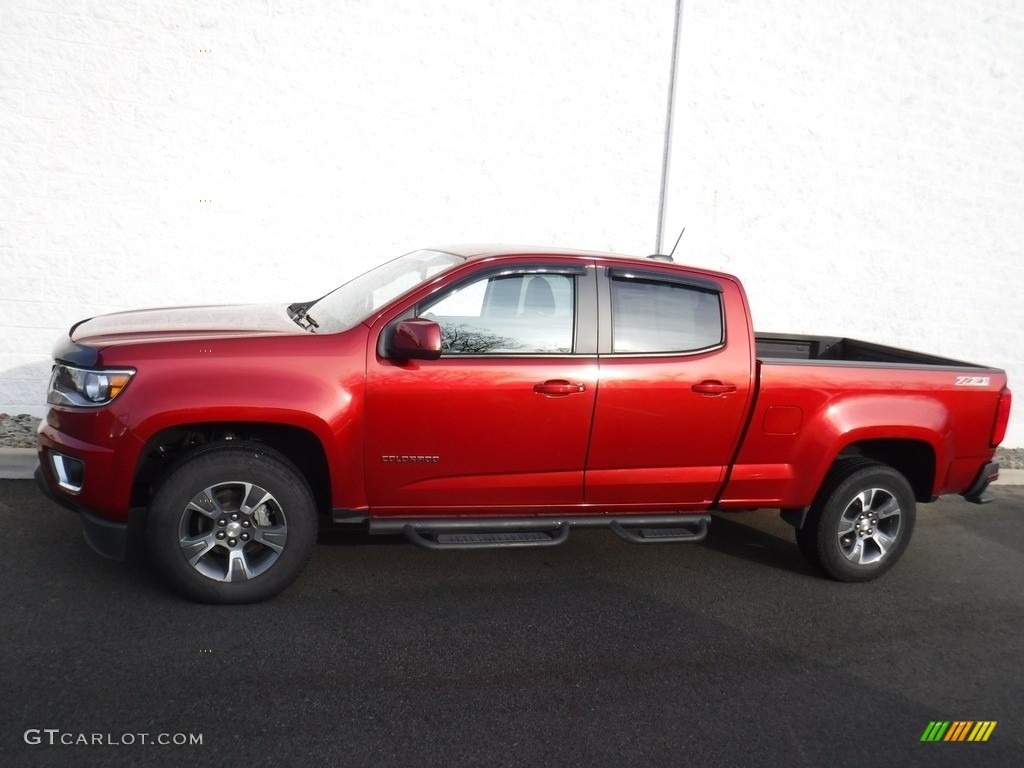2016 Colorado Z71 Crew Cab 4x4 - Red Rock Metallic / Jet Black photo #2
