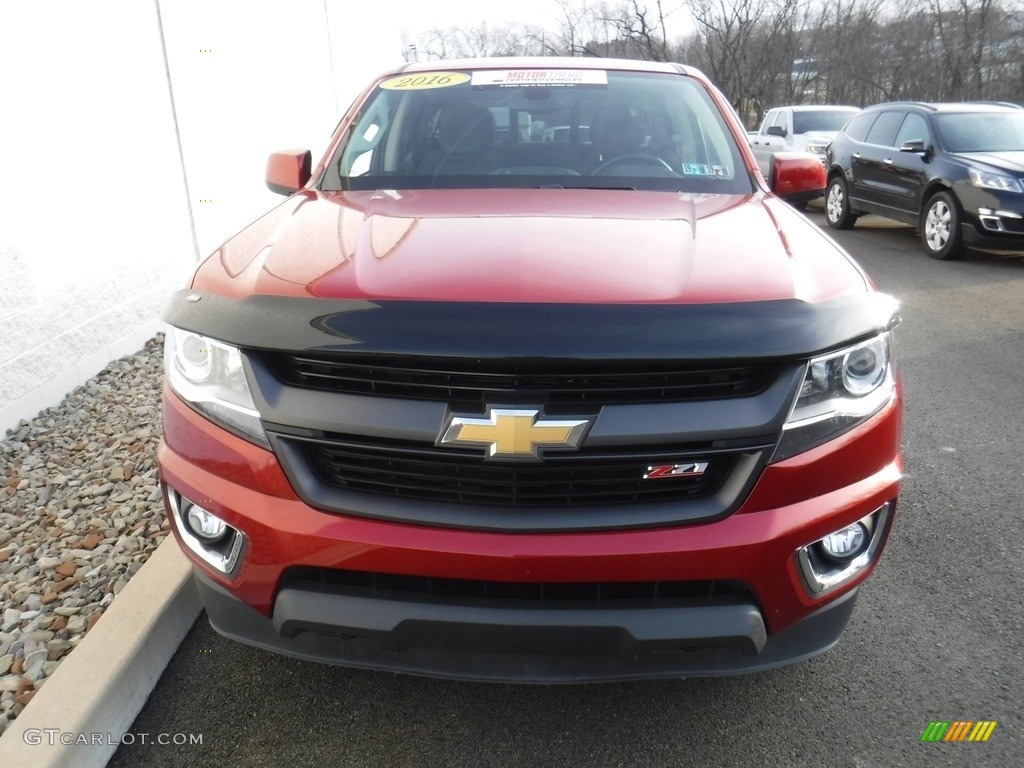 2016 Colorado Z71 Crew Cab 4x4 - Red Rock Metallic / Jet Black photo #6
