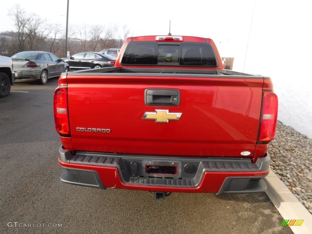 2016 Colorado Z71 Crew Cab 4x4 - Red Rock Metallic / Jet Black photo #10