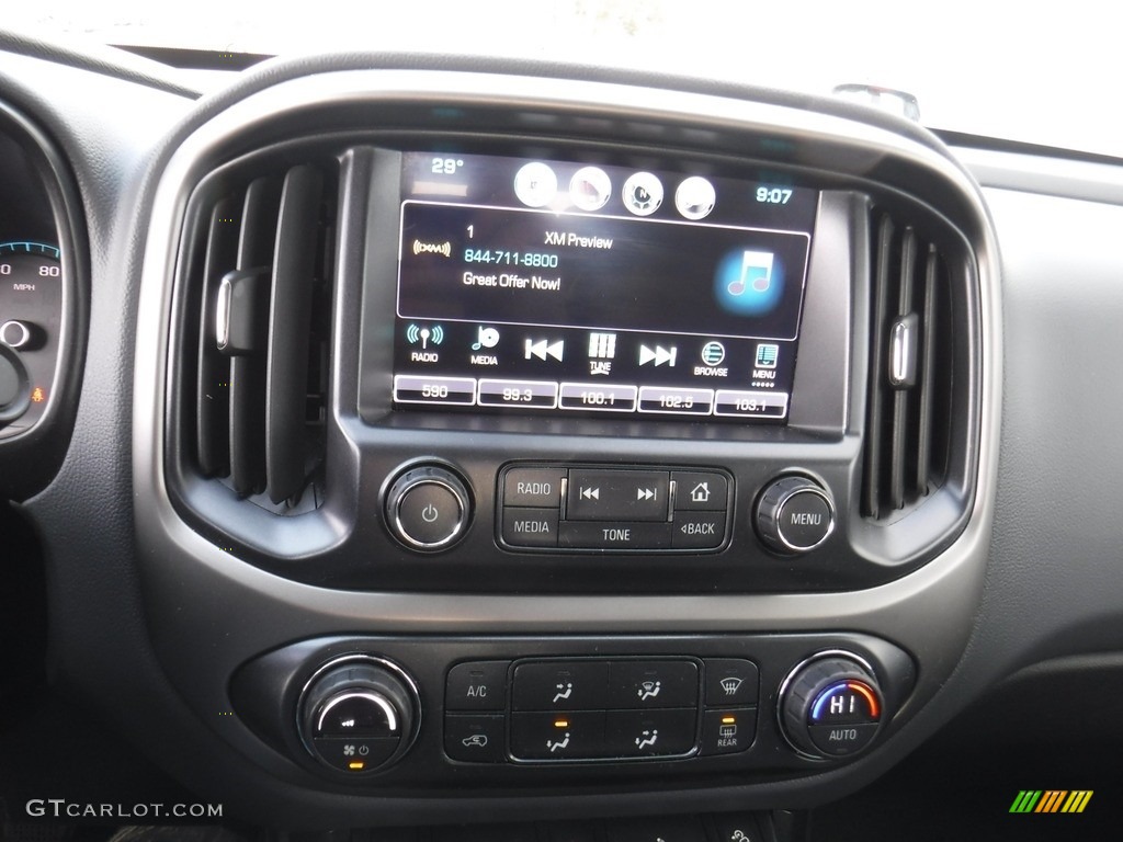 2016 Colorado Z71 Crew Cab 4x4 - Red Rock Metallic / Jet Black photo #21