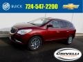 2017 Crimson Red Tintcoat Buick Enclave Leather AWD  photo #1