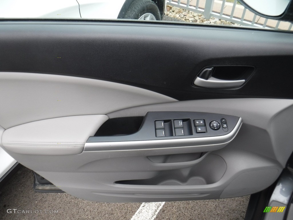 2014 CR-V EX-L AWD - Polished Metal Metallic / Gray photo #13