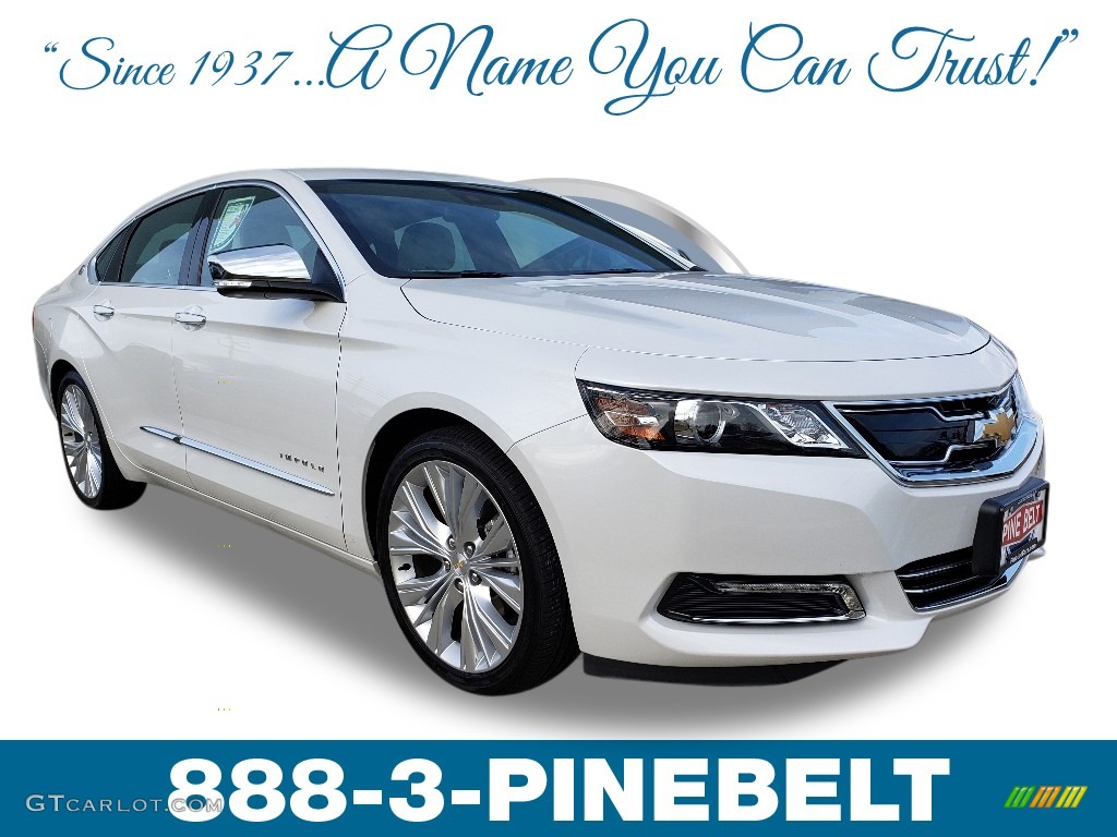 2019 Impala Premier - Iridescent Pearl Tricoat / Jet Black/­Light Wheat photo #1