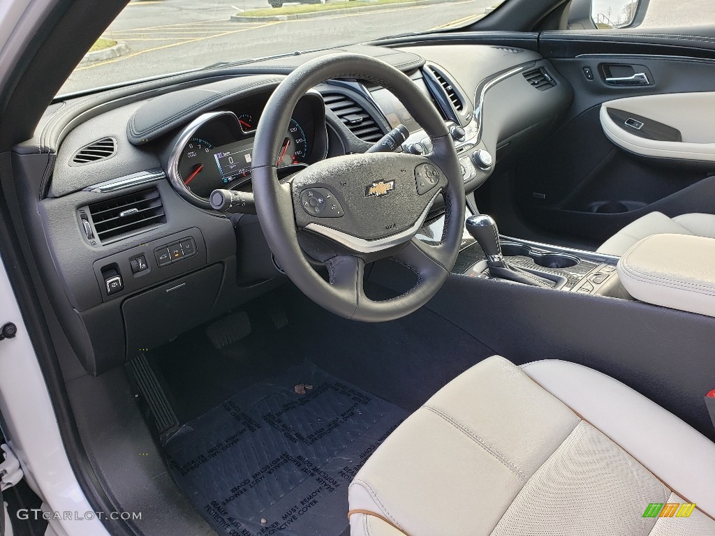 2019 Impala Premier - Iridescent Pearl Tricoat / Jet Black/­Light Wheat photo #7
