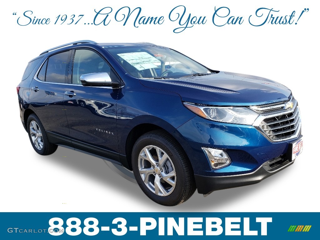 2019 Equinox Premier AWD - Pacific Blue Metallic / Jet Black photo #1