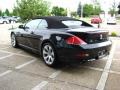 Black Sapphire Metallic - 6 Series 650i Convertible Photo No. 5