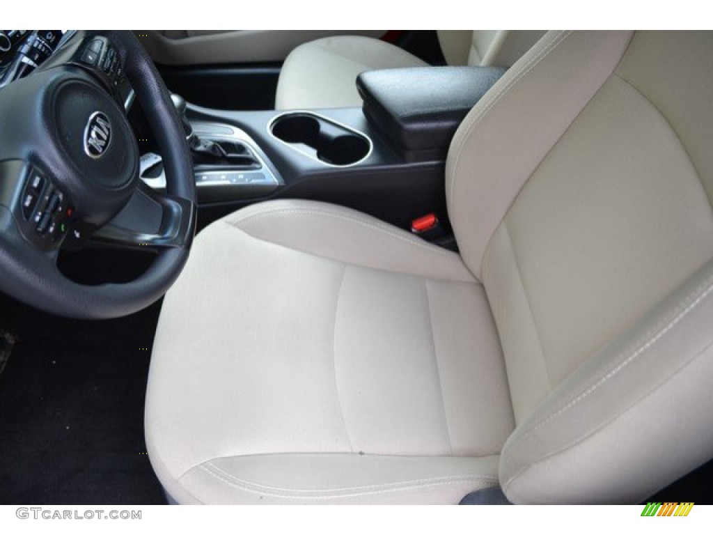 2015 Optima LX - Dark Cherry / Beige photo #11