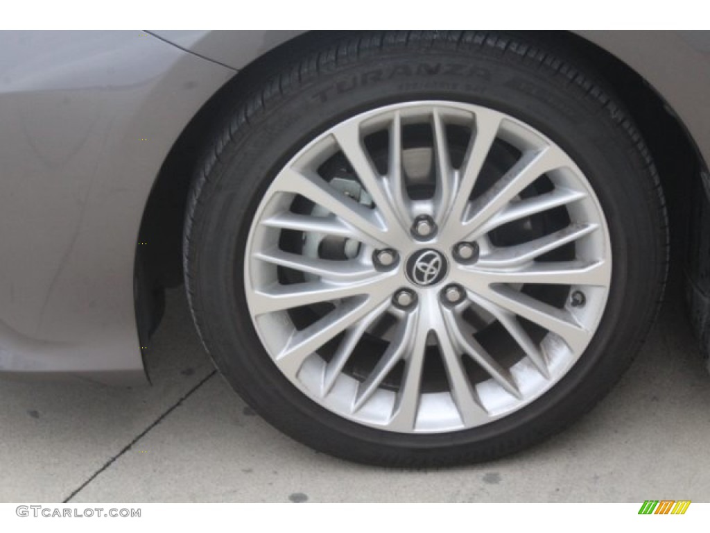 2018 Camry XLE - Predawn Gray Mica / Black photo #5