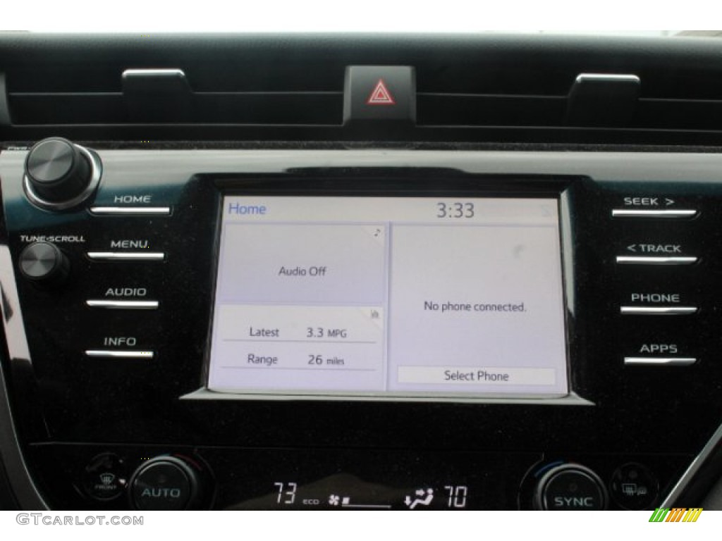 2018 Camry XLE - Predawn Gray Mica / Black photo #12