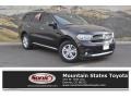 Brilliant Black Crystal Pearl 2013 Dodge Durango Crew AWD