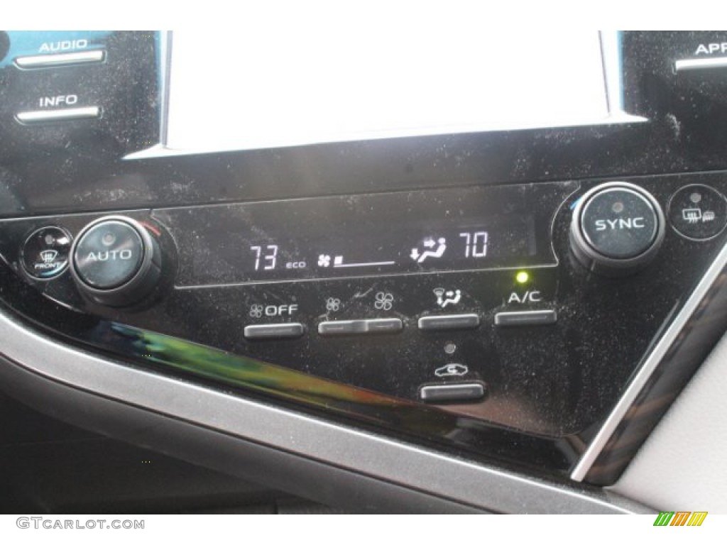 2018 Camry XLE - Predawn Gray Mica / Black photo #14