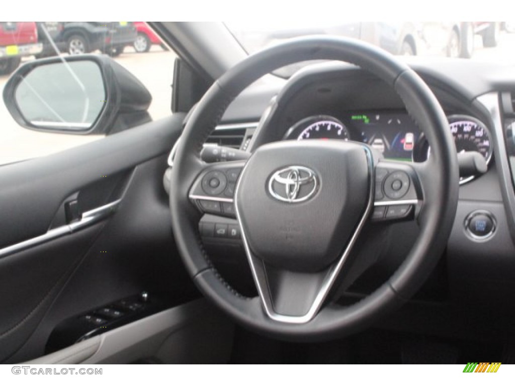 2018 Camry XLE - Predawn Gray Mica / Black photo #21