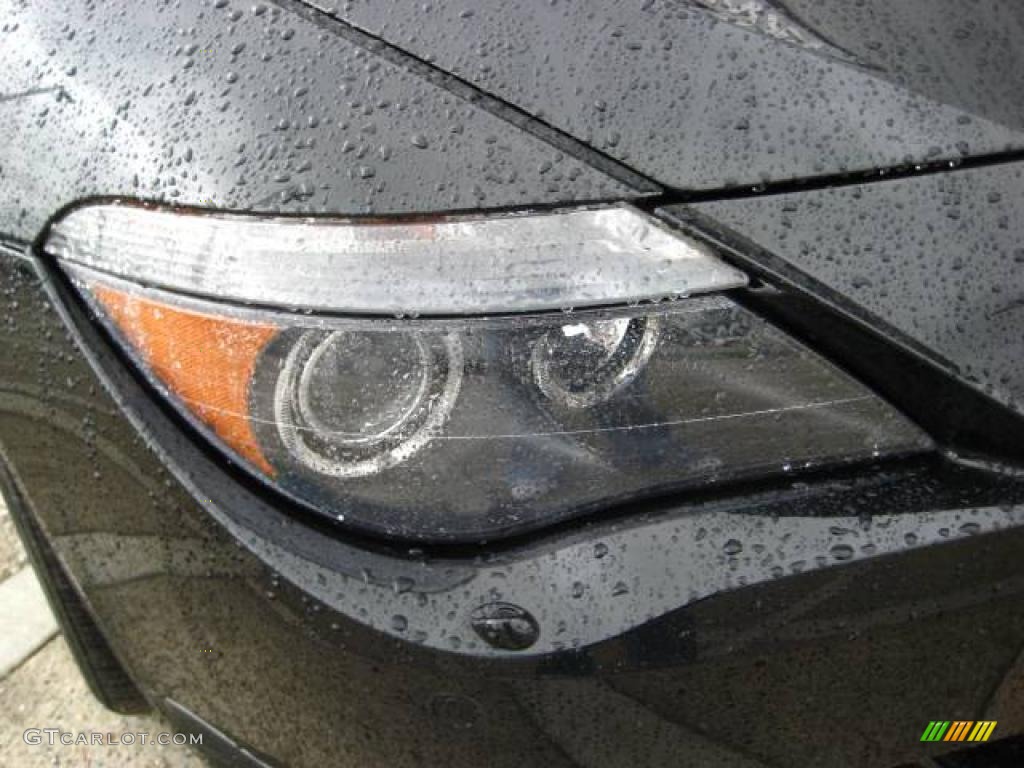 2006 6 Series 650i Convertible - Black Sapphire Metallic / Black photo #11