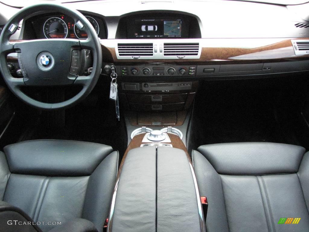 2003 7 Series 745Li Sedan - Titanium Silver Metallic / Black/Black photo #20