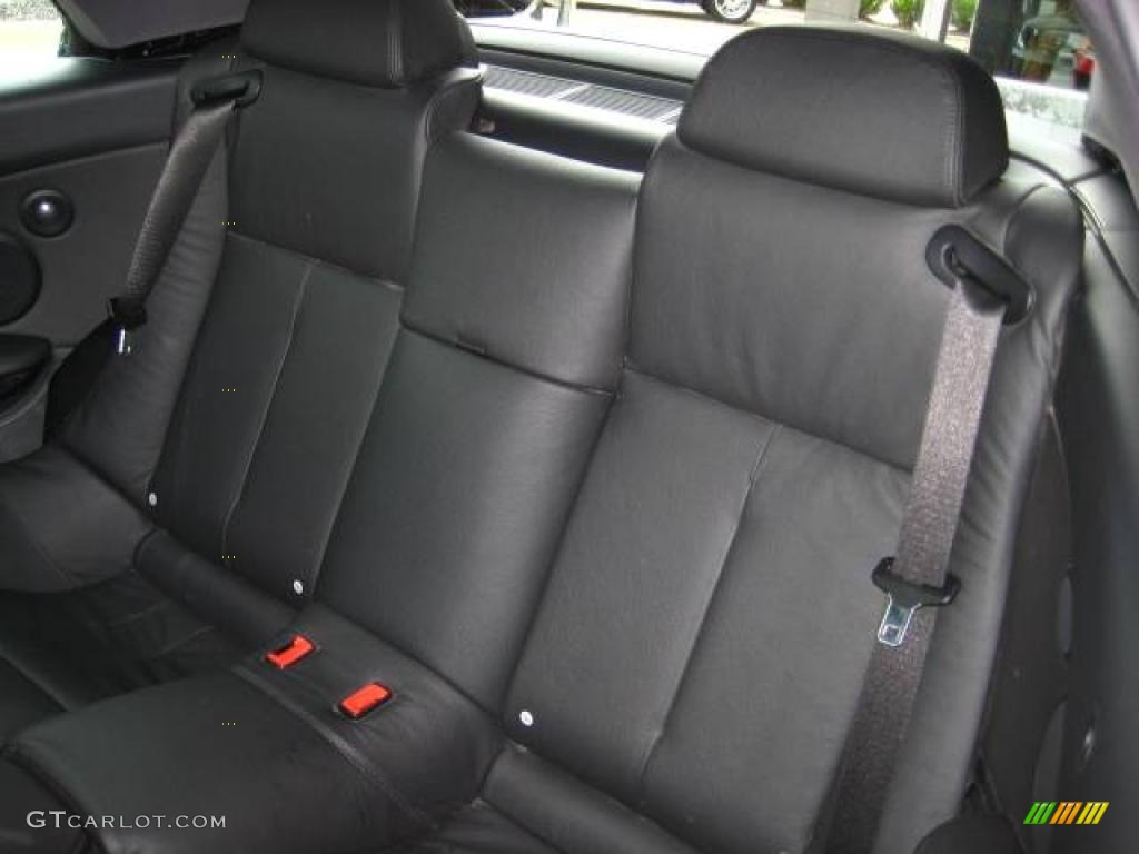 2006 6 Series 650i Convertible - Black Sapphire Metallic / Black photo #14