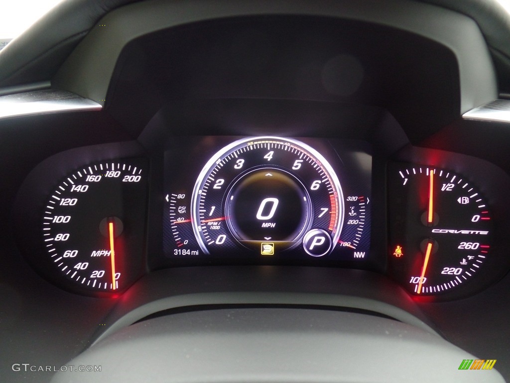 2019 Chevrolet Corvette Grand Sport Convertible Gauges Photos