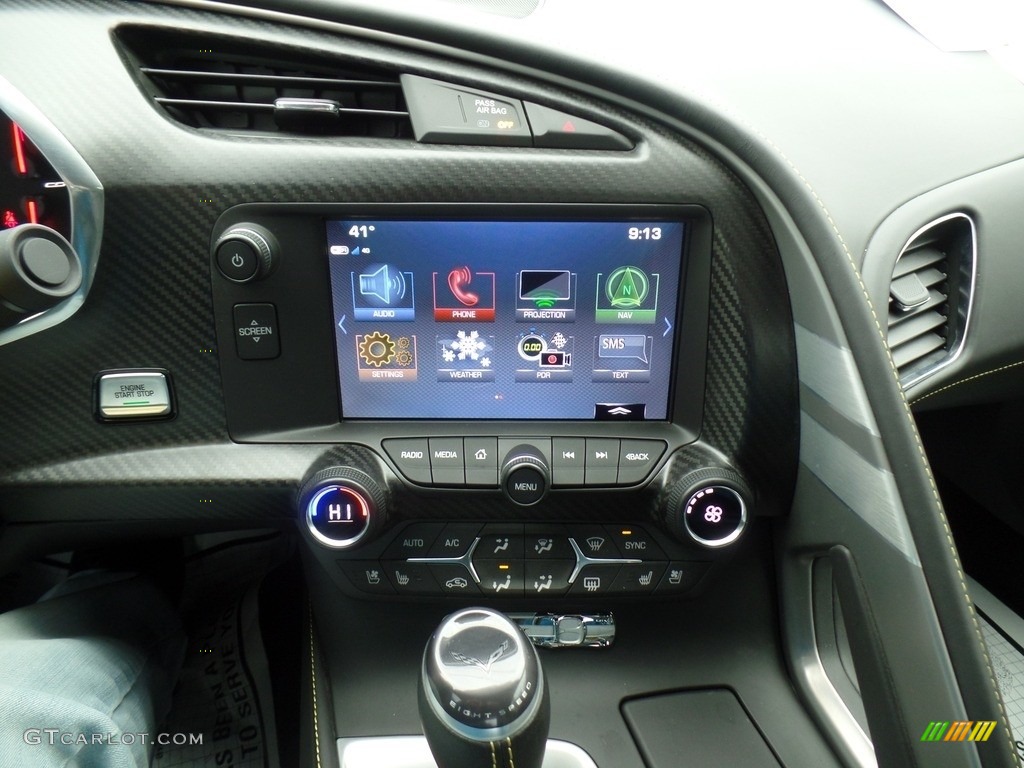 2019 Chevrolet Corvette Grand Sport Convertible Controls Photo #130914337
