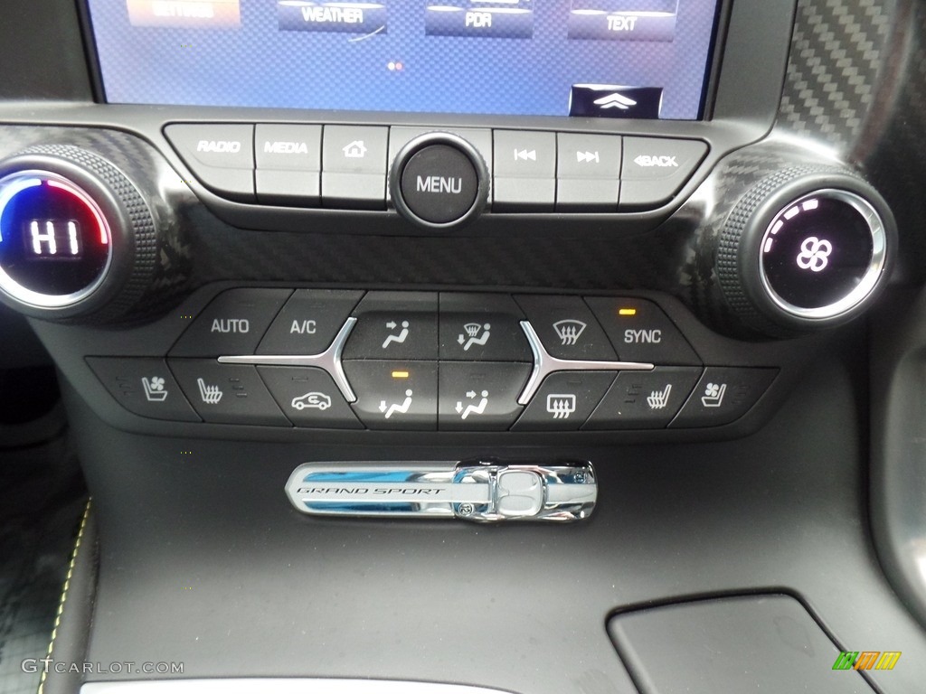2019 Chevrolet Corvette Grand Sport Convertible Controls Photos