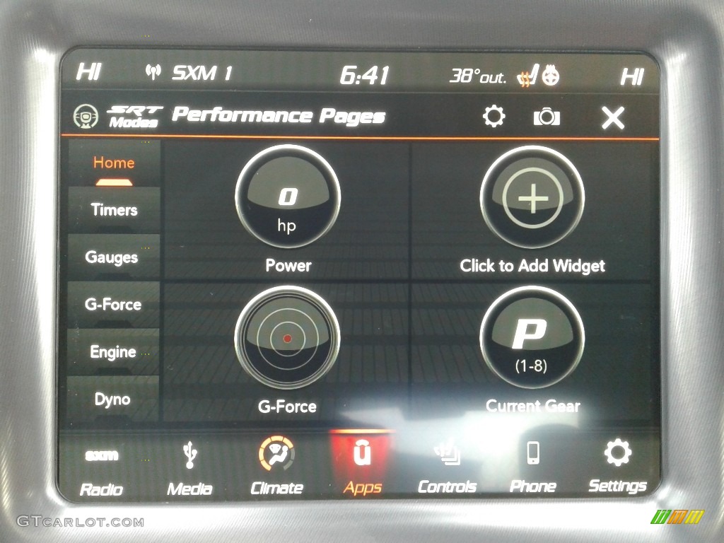 2019 Dodge Challenger R/T Scat Pack Widebody Controls Photo #130914469